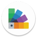 color palette - extract/create colors & gradients android application logo